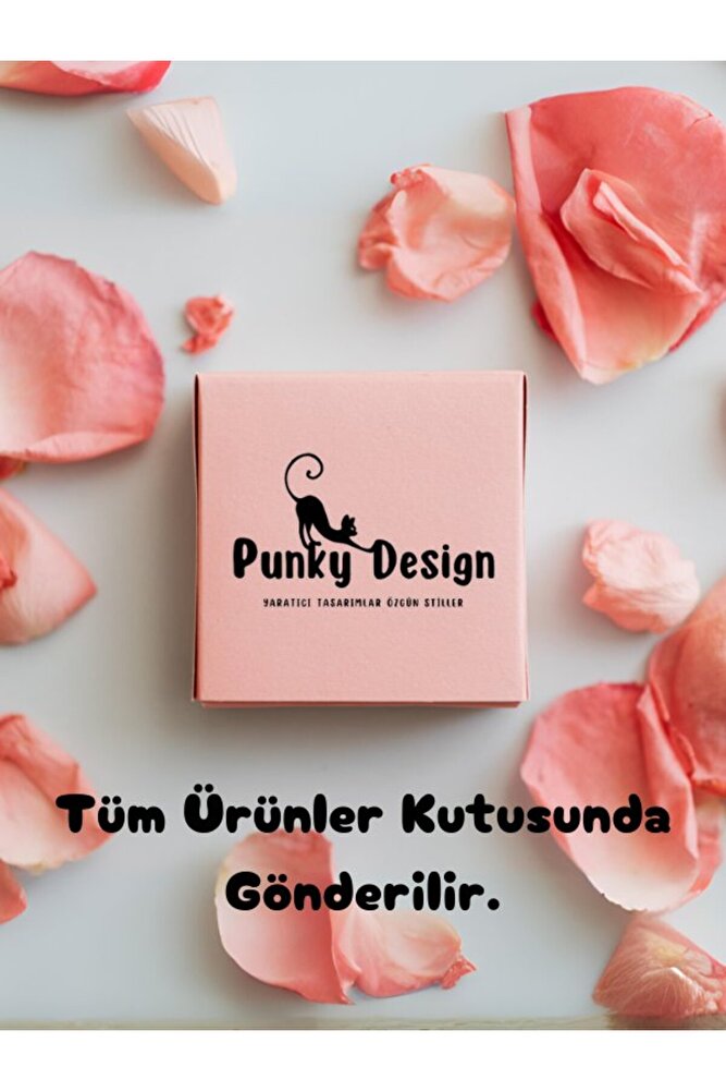 Altın Yapraklar Paslanmaz Çelik Küpe